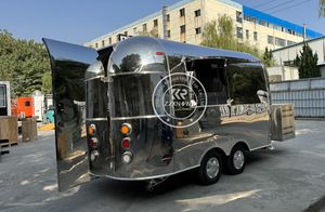 High Quality OEM Food Trailer Europe Mobile <b>Kitchen</b> Fast Food Truck Trailers With Wheels <b>for</b> <b>Sale</b> - Product Image 3