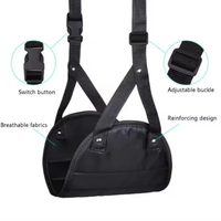 Repose-pieds portable pour avion, hamac pour les jambes, écologique, respirant, léger, pour les voyages en avion, en train, en voiture, au bureau