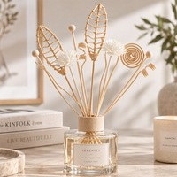 Diffuseurs de fleurs Solora, diffuseur de fleurs préservées, diffuseur de fleurs parfumées, bâtonnets diffuseurs personnalisés avec fleurs