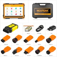 Actualización del Programador de Llaves NexzDAS ND506 Plus, Escáner OBD2 BT 2 en 1 para Autos de 12V y Camiones de 24V, Herramientas de Diagnóstico para Autos/Vehículos Pesados NEXPEAK K3