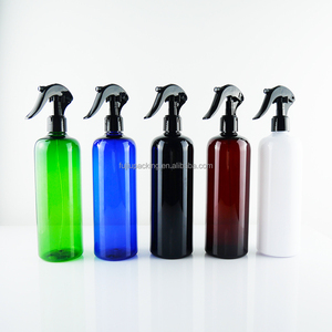 200ml 220ml 250ml 300ml 500ml <strong>Blue</strong> Black <strong>White</strong> Amber Clear PET Plastic Spray Bottle with Spray <strong>Trigger</strong> <strong>Sprayer</strong> Pump - Product Image 2