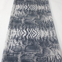 Tissu extensible en polyester 100% tricoté, gris et blanc, brodé de sequins, pour robes de mariée et robes de soirée, OEM disponible