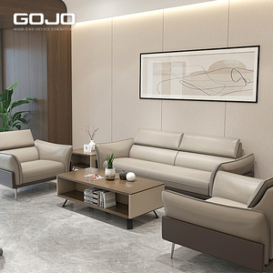 Giải trí hiện đại da <span class=keywords><strong>sofa</strong></span> văn phòng thiết kế đơn giản đồ nội thất cho văn phòng nhà trường hoặc phòng khách cho biệt thự hoặc căn hộ - Product Image 2