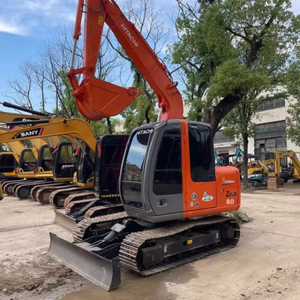 Used HITACH I ZX80 Zx70 <b>Wheel</b> Excavator in Stock, HITACH I <b>Wheel</b> Excavator ZX80 for Sale - Product Image 1