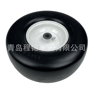 Neumáticos sin cámara Cheng Jin Vehicles 13x5.00-6 para cortacésped con llanta de acero lisa para tractores de jardín - Product Image 5