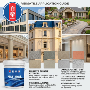 Pintura de Calidad Estable <span class=keywords><strong>para</strong></span> Paredes Exteriores, Pintura <span class=keywords><strong>para</strong></span> Casas, Pintura de Piedra Natural <span class=keywords><strong>para</strong></span> Paredes, Pintura de Piedra Real - Product Image 1