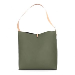 Z &amp; M Cina Merci In Pelle Tinta Unita handle Bag per Le Donne - Product Image 5
