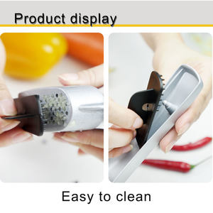 Beeman – manuel 2 en 1, pâte à l'<span class=keywords><strong>ail</strong></span> au gingembre, râpe, hachoir, <span class=keywords><strong>presse</strong></span>, éplucheur - Product Image 6