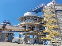 Four rotatif à chaux de calcination à économie d'énergie avec moteur – Produit du fabricant de composants essentiels