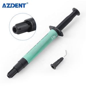 Seringue de pâte d'hydroxyde de calcium radio-opaque Azdent Light Cure 2.5G Cavity Liner Pulp Capping - Product Image 2