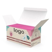 Sacs à usage personnel Boîte d'emballage personnalisée pour tampons, serviettes hygiéniques, protège-slips, soins menstruels et produits d'hygiène