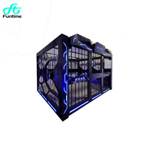 Equipo de juego de batalla multijugador de realidad virtual 9D VR Máquina de juego de disparos Simulador VR - Product Image 2