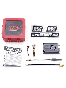 Émetteur vidéo VTX RUSH TANK MAX SOLO 5.8GHz 2.5W haute puissance 48CH avec coque CNC pour drones FPV longue portée à aile fixe DIY - Product Image 6