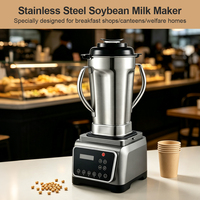 Commerciële fruitpers blender van roestvrij staal, heavy-duty mixer, sojamelkmachine, OEM op maat