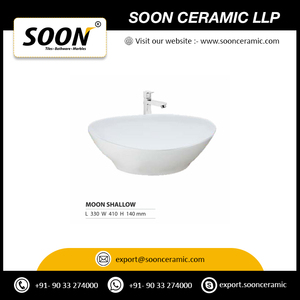 Lavabo de cerámica de alta calidad, lavabo de un solo orificio para el hogar y la Oficina, fregadero de lavado a mano para exportación - Product Image 6