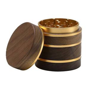 Broyeur à épices artisanal de haute qualité à 4 étages, 63 mm, broyeur à herbes en bois, accessoire pour fumer, broyeur à herbes de 2,5 pouces - Product Image 6