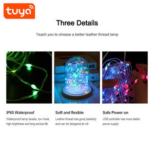 Tira de Luces LED Inteligente Tuya para Exteriores, 10 Metros, WiFi, RGB, IP65, con Control por Aplicación/Voz, PST-MSL-10M, la Más Vendida del 2025 - Product Image 5