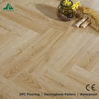 SPC Vinyl-Bodenbelag Wasserdichte Planken mit Starrem Kern und Klicksystem 8mm Moderner Verschleißfester Bodenbelag für Wohnungen, Gewerbe und Büros