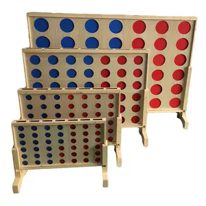 Outdoor Oversized Jumbo Wooden Giant Connect 4 Game