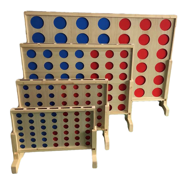 Outdoor Oversized Jumbo Wooden Giant Connect Four Game