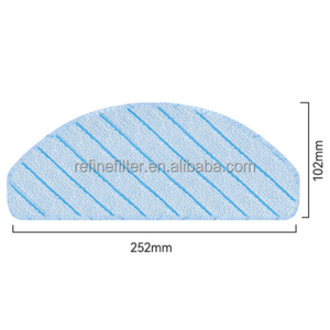 Meilleure vente d'usine <span class=keywords><strong>Ecovacs</strong></span> <span class=keywords><strong>Deebot</strong></span> N8 Pro T8 <span class=keywords><strong>T9</strong></span> tampons en tissu de remplacement pour aspirateur robot et serpillière - Product Image 2