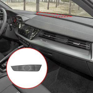 Parti interne automobilistiche in acciaio inossidabile OEM per 2021 <span class=keywords><strong>Audi</strong></span> <span class=keywords><strong>A3</strong></span> pannello frontale copertura altoparlante centrale paillettes Decorative - Product Image 4