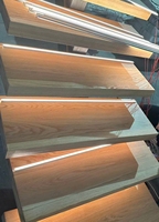 VIKO 2026 Composants d'escalier en chêne très demandés, marches d'escalier en bois massif, motifs naturels