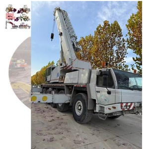 Grúa Hidráulica Todoterreno Tadano ATF100-5 de 100 Toneladas Usada con Pocas Horas de Uso, Original de Japón con Pluma para Industria Pesada - Product Image 1