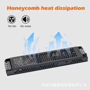 แหล่งจ่ายไฟ LED 12V 24V 101-200W ไดรเวอร์แบบสวิตชิ่งสำหรับไฟแถบ LED - Product Image 4