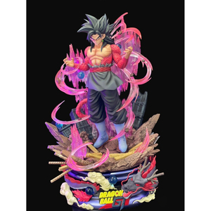 โมเดลรูปปั้นดราก้อนบอลขนาด28ซม.,โมเดลรูปปั้น GOKU ZAMASU LIGHT UP ZKP สีชมพูปี T-REX - Product Image 1