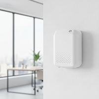 Diffuseur d'huiles essentielles intelligent moderne, contrôlé par application Bluetooth, en plastique, alimenté par batterie, machine d'aromathérapie