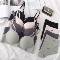 Vente en gros de lingerie féminine en 2 pièces, sous-vêtements avec bretelles réglables, ensemble de soutien-gorge sexy, taille plus, ensemble de culotte et soutien-gorge 2022, sexy