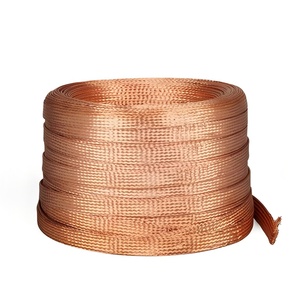 Cinta de Tierra Plana de Cobre Trenzado para Conductores de Rayos y Sistemas de Puesta a Tierra de Cimentaciones de Edificios - Product Image 3
