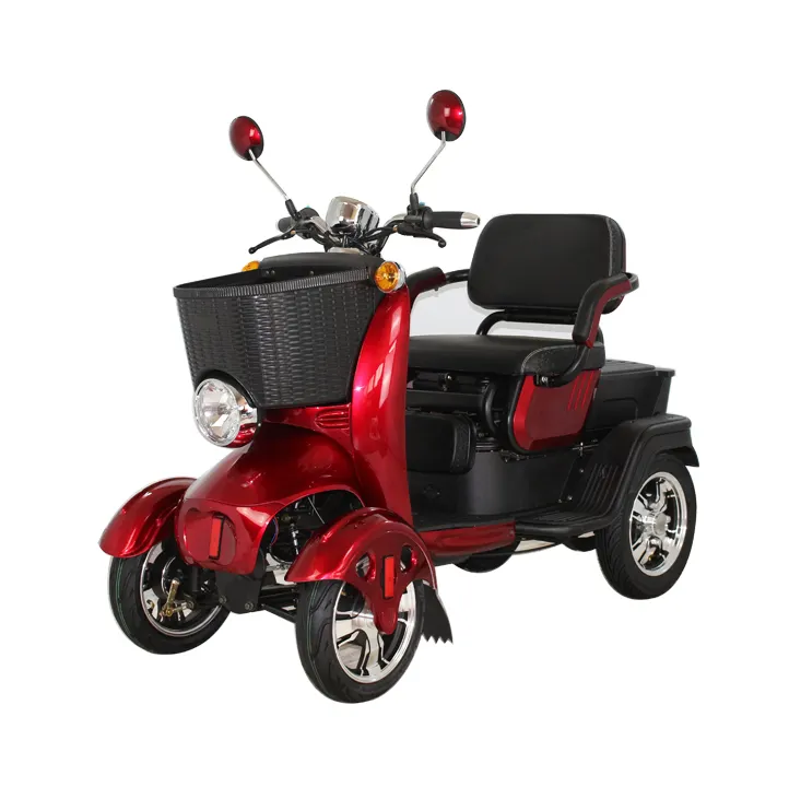EEC COC Hot Selling Chinese 4 Wheel Electric Scooter Mobility With Electronic brake For Sale