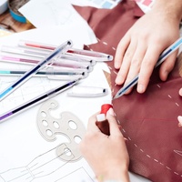 Stylos de marquage de tissu avec 10 recharges, stylos effaçables à la chaleur pour la couture de tissus