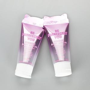 3,5 oz/100g de PBL lindo transparente de plástico tono rosa a tubo de crema de mano crema tubo con forma especial sellado - Product Image 2