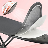 Planche à repasser escamotable et rotative professionnelle de qualité pour couturiers, avec échelle pliante intégrée