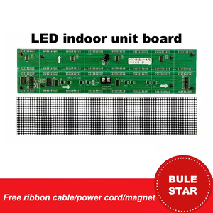 Indoor P3.75 <strong>Dot</strong> <strong>Matrix</strong> LED <strong>Display</strong> <strong>Module</strong> 64*16 304*76mm with 16 <strong>Red</strong> and Green Single and Double Color LED's - Product Image 5