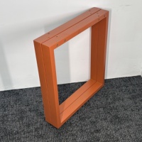 Table de formation fixe pour bureau, salle de conférence, école, salle de classe, atelier, bureau d'étude, plateau en bois durable, pieds en métal