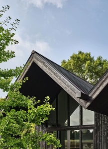 Hiện đại tối thiểu nội thất Black Forest Lodge kỳ nghỉ hàng đầu chọn phong cách nhà gỗ rút lui - Product Image 2