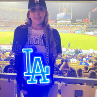 Collier chaîne LED néon lumineux personnalisé pour les 32 équipes de la NFL, Detroit Lions, pour célébrer, encourager, la publicité, l'utilisation en voiture, étanche IP67