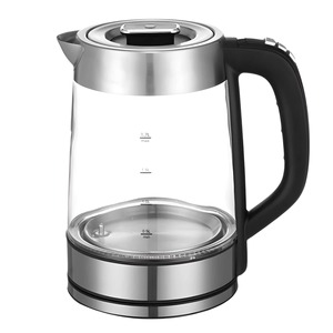 Electric <b>Kettle</b> 1.7L Stainless Steel Glass Automatic Shut Off <b>Keep</b> <b>Warm</b> 304 Material - Product Image 4