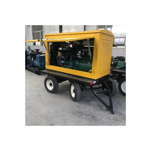<b>Mobile</b> Trailer Diesel <b>Generator</b> 50kW 400V 50Hz for Construction And Farm Emergency Power - Product Image 1