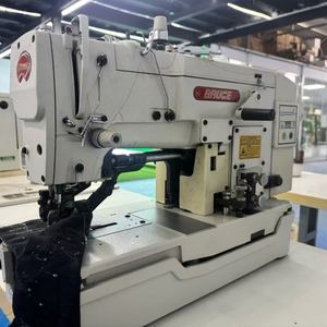 Machine à coudre à point de chaînette à grande vitesse BRUCE T781DK d'occasion, plateforme plate, pour chemises, polos, tricots, usine - Product Image 4