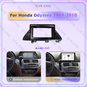 Kit de Reequipamiento de Consola Central Horizontal de 10 Pulgadas, Color Negro Mate, de Alta Calidad, para Honda <span class=keywords><strong>Odyssey</strong></span> 2005-2010, LHD, Piezas Interiores para Automóvil - Product Image 6