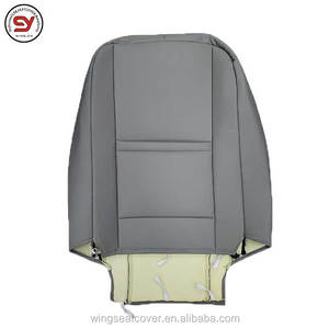 Housses de siège de <span class=keywords><strong>voiture</strong></span> universelles en cuir PVC imperméable, couleur grise, pour berline, ensemble complet, prix de gros WING, durables - Product Image 2