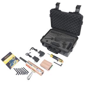 Yeni sürüm gerçek altın AKS uzun menzilli altın dedektörü 6 antenler altın gümüş mücevher elmas için plastik taşıma çantası - Product Image 4