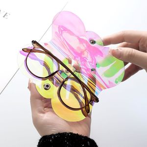 Estuche para Gafas de Sol Holográfico, Suministro de Fábrica, Bolsa de Almacenamiento Portátil con Forma de Oso para Mujer - Product Image 1