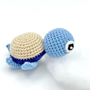 Jouet en peluche personnalisé fait main au crochet, magnifique cadeau pour bébé, poisson floundeur en peluche, poupée <span class=keywords><strong>amigurumi</strong></span> pour filles et garçons - Product Image 5