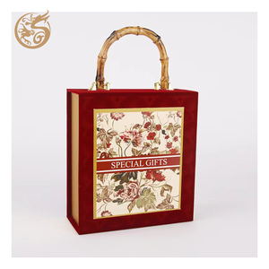 Luxury Book Shape Handle Box Luxury Jewelry Perfume Gift Cosmetic Handle Magnet Packaging Box With Shopping